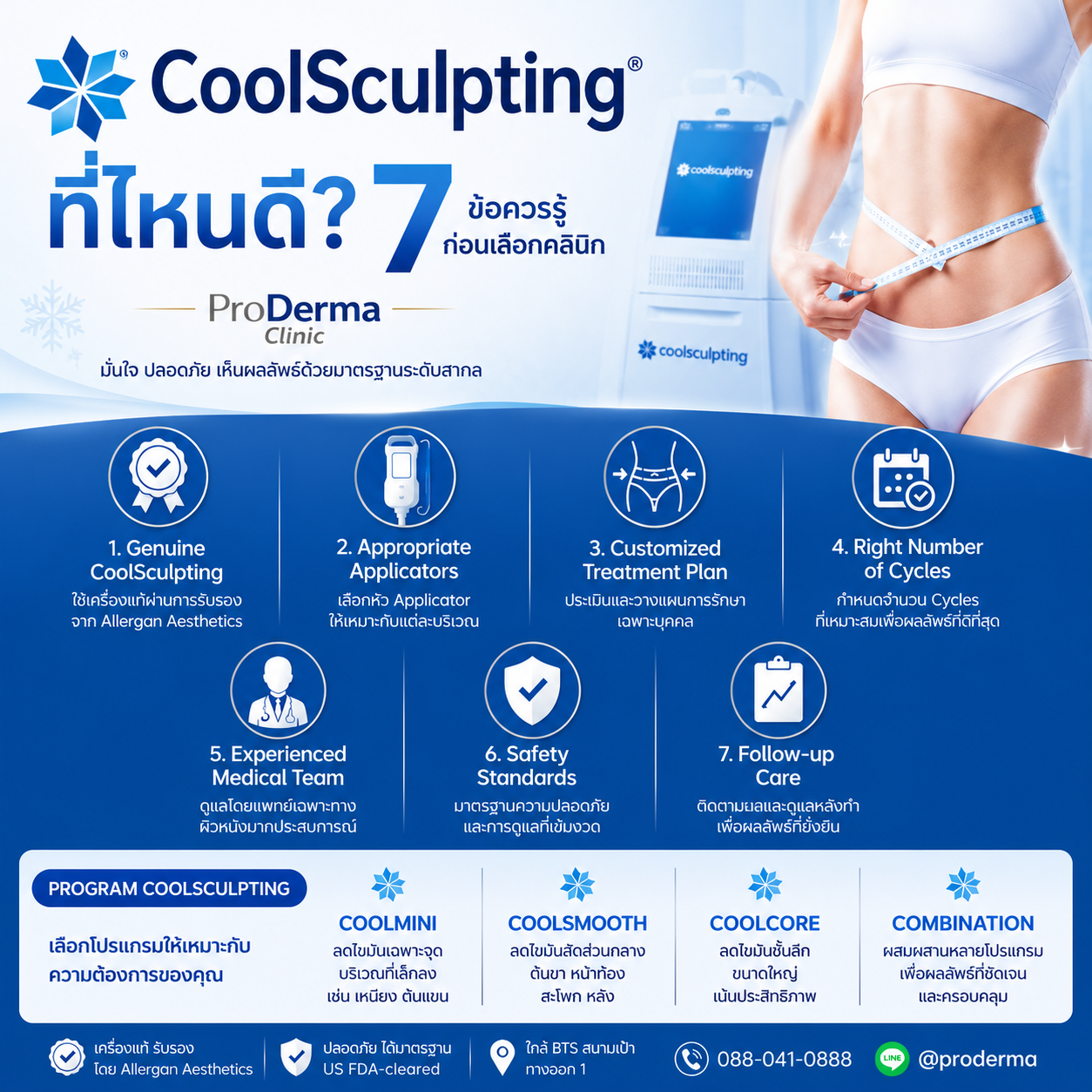 CoolSculpting ที่ไหนดี?